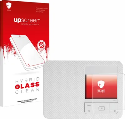 Produktbild von upscreen Schutzglas für Canon Selphy CP1500 Schutzfolie Panzer Folie Glas Display Schutz klar