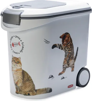 Produktbild von Curver - Katzenfutter Container - weiß - 35l - 12kg