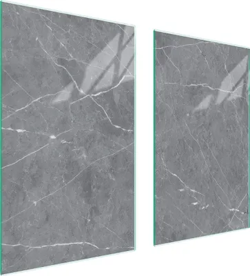 Produktbild von Glasschutzplatte Für Herd 75X52 Marmor