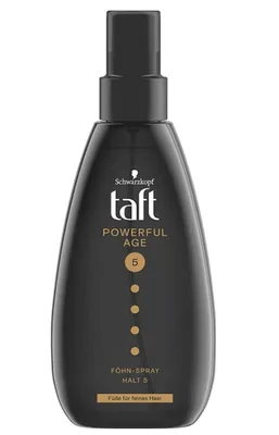 Obrázek produktu pro taft sprej na fénování Powerful Age hold level 5 velmi silná fixace 150ml
