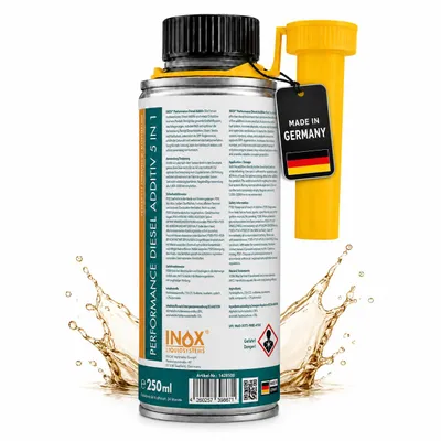 Produktbild von INOX® Performance Diesel Additiv 5 in 1, 250ml - Kraftstoffzusatz für Motoren