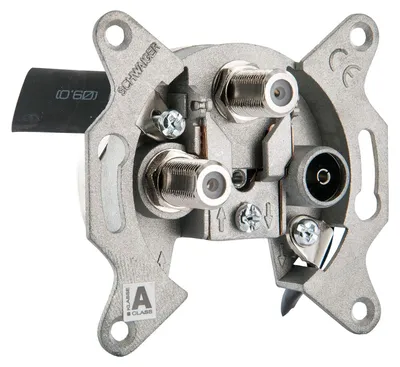 Image de Prise individuelle Schwaiger deux raccordements SAT-ZF 2 dB