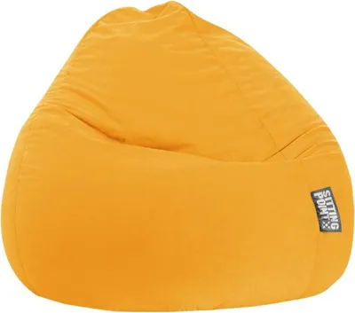 Obrázok produktu pre Magma Heimtex vankúš na bôby EASY Beanbag XXL, žltý