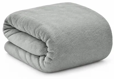 Produktbild von Beautissu Aurelia Kuscheldecke Hellgrau 150x200cm
