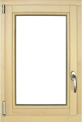 Produktbild von Holzfenster Kiefer lackiert 600x900 mm DIN Links