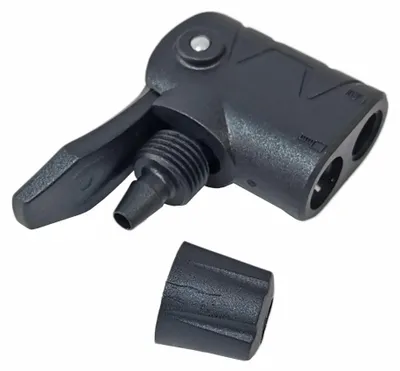 Produktbild von universal Pumpenkopf für Luftpumpe Standpumpe Fahrradpumpe Ersatz Dualkopf