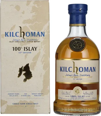 Produktbild von Kilchoman 9 Jahre - 100% Islay - 14th Edition - Islay Single Malt Scotch Whisky