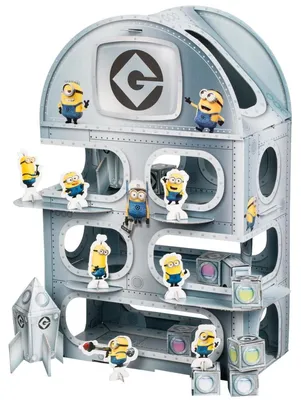 Immagine prodotto di La casa dei Minions kit artigianale playset giocattolo 3D puzzle Minion 081158