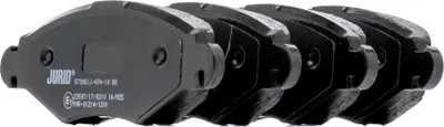 Produktbild von JURID Bremsbeläge Satz Vorne passend für PEUGEOT 206 Schrägheck (2A/C) 573051J