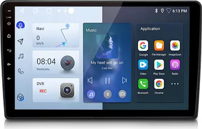 Zdjęcie produktu dla Carplay radio samochodowe SWC DAB+ FM WIFI 10''Pro Skoda Fabia 2008-2013 Android13 GPS Navi 2+32G 2DIN USB