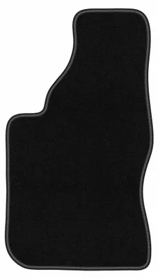Produktbild von Fahrermatte Velours für Audi V8 1988-1993 (Limousine) – 1-tlg, Schwarz, passgenau – Wielganizator BASIC