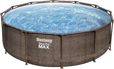 Image de Piscine hors-sol tubulaire Steel Pro Max BESTWAY, Diam.3.66 x H.1 m