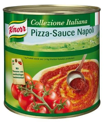 Image de Knorr Collezione Italiana Sauce pour pizza avec morceaux de tomate 2600g