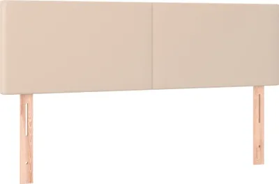 Produktbild von vidaXL Kopfteile Cappuccino-Braun 144x5x78/88 cm Kunstleder