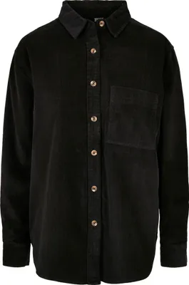 Image de Urban Classics Ladies - KORD Oversized Hemd schwarz - 3XL