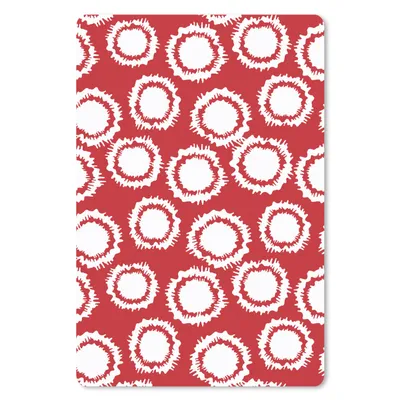 Produktbild von MuchoWow® Mauspad Mousepad Tupfen - Rot - Muster 40x60 cm - Mousepads - Maus Mat - Pad - Mausunterlage - Schreibtisch Accesoire