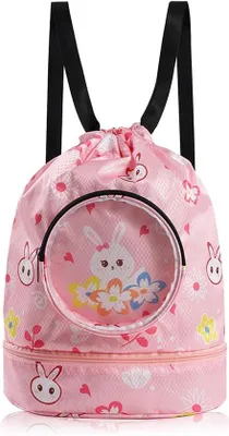 Produktbild von Kinderschwimmweste mit Schuhfach - wasserdicht, für Sport, Strand und Jungen und Mädchen (rosa).