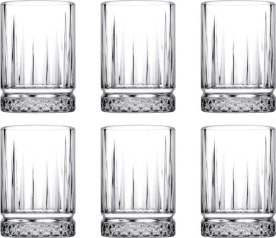 Produktbild von Pasabahce 6er Set ELYSIA 520242 Espressoglas Mini-Wassergläser 60 ml Trinkglas Cocktailglas