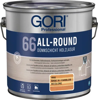 Produktbild von 5L Gori 66 Holzlasur farblos Holz Lasur Holzschutz Holzschutzlasur