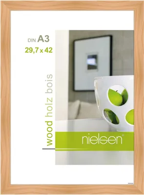 Obrázok produktu pre Nielsen drevený rám na fotografie Essential, breza, 29,7 x 42 cm