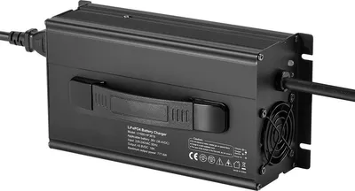 Obrázek produktu pro 36V 18A lithiová nabíječka baterií 43,8V AC-DC LiFePO4 inteligentní nabíječka pro RV