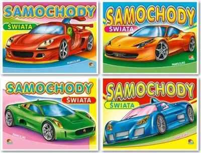 Immagine prodotto di książeczka + naklejki SAMOCHODY ŚWIATA | 00071