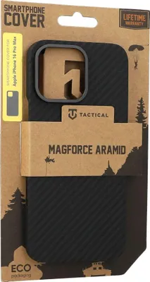 Produktbild von Tactical Back Cover MagForce Aramid iPhone 16 Pro Max black