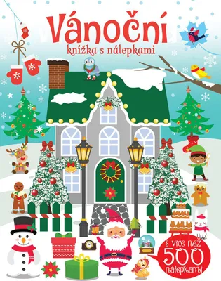 Produktbild von Weihnachtsbuch mit Aufklebern