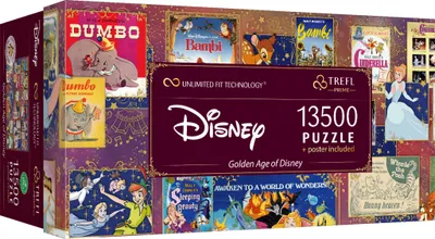 Produktbild von Trefl Disney Puzzle Der Goldenen Ära Der Klassischen Filme 13500 Stücke Mehrfarbig Mehrfarbig One Size