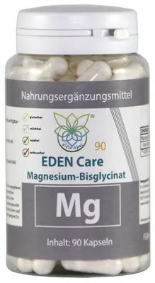Produktbild von VITARAGNA Magnesium Bisglycinat 90 Kapseln 200 mg je Tagesportion 84 g