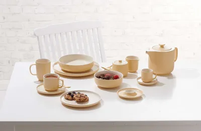 Produktbild von Espressotasse 100ml 6er Set Jasper vanille