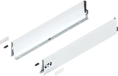 Produktbild von Blum TANDEMBOX Zarge, Höhe K 115 mm, NL 650 mm, links/rechts, für TANDEMBOX antaro, seidenweiss