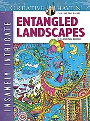 Produktbild von Creative Haven Insanely Intricate Entangled Landscapes Coloring Book