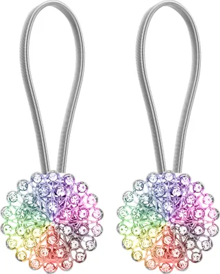 Produktbild von 2 Stücke Magnet Vorhang Raffhalter, Vorhang Binden Buckles Holdbacks Clip