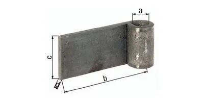 Obrázek produktu pro Gustav Alberts navařovací pásek Ø 16x75x45x5mm ocel surová - 411398