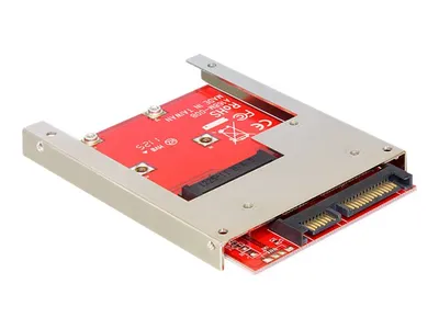 Immagine prodotto di DELOCK Adapter SATA SATA 22pin -> mSATA inkl. 2,5" Rahmen