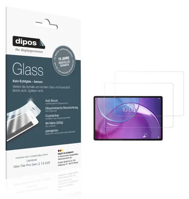 Image de 2x Protection ecrán pour Lenovo Idea Tab Pro Gen 2 13 Zoll Verre souple Film Protecteur 9H dipos