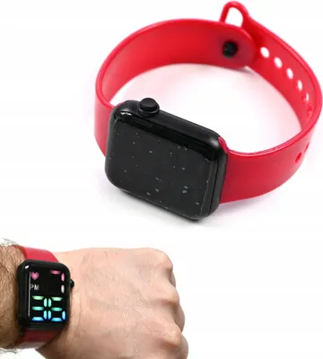 Produktbild von Kinder Digitaluhr LED Armbanduhr Silikon - Sportuhr für Jungen & Mädchen in Smartwatch-Optik