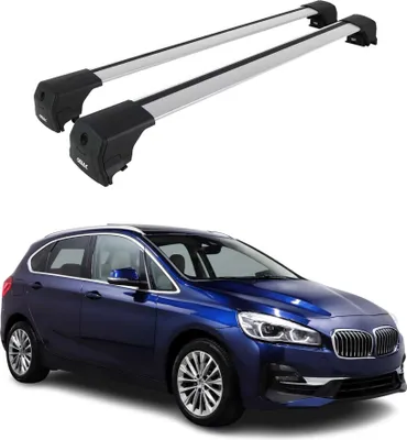 Produktbild von Dachträger Grundtäger für BMW 2 Active Tourer F45 2014-2021 75kg Alu Silber 2x