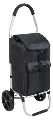 Obrázok produktu pre Nákupný košík Travelnet 40 l, skladací, s hliníkovým rámom a kolieskami