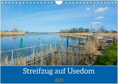 Produktbild von Streifzug auf Usedom (Wandkalender 2025 DIN A4 quer), CALVENDO Monatskalender