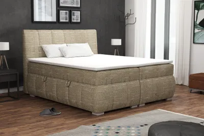 Produktbild von Boxspringbett Schlafzimmerbett VINCENZA 100x200cm inkl.Bettkasten