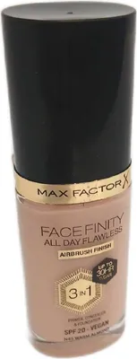 Image de Max Factor Facefinity All Day Flawless Flexi-Hold 3in1 Primer Concealer Foundation SPF20 tekutý make-up 3v1 45 30 ml