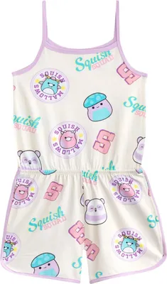 Obrázek produktu pro Squishmallows - dívčí overal bez rukávů NS9467 (128) (Pestrobarevný)