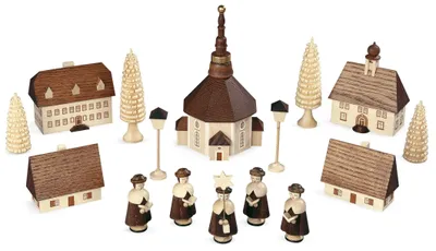 Produktbild von Kurrende Seiffener Dorf (12cm) von Müller Kleinkunst