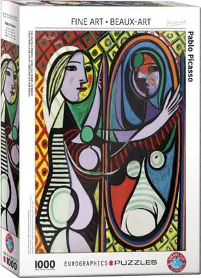 Produktbild von 1000 Teile Puzzle Picasso Mädchen vor dem Spiegel
