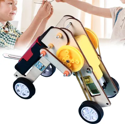 Obrázek produktu pro DIY model robota s červy Pedagogická sada pro studenty vědy Experimentální hračka Sada červů