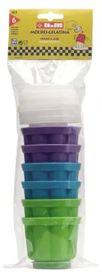 Zdjęcie produktu dla Formy do puddingu Ibili z pokrywką - 6 sztuk