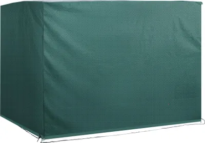 Produktbild von Hollywoodschaukel Abdeckung 3 Sitzer, Wasserdicht Winterfest Schutzhülle für Gartenschaukel, Winddicht UV-Beständig Abdeckplane für Gartenmöbel, Hängesessel, 215 x 155 x 150 cm Grün