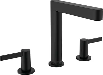 Obrázek produktu pro Umyvadlová baterie páková hansgrohe Finoris černá 76034670